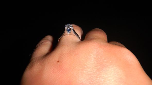 Gemstone Engagement Rings :  wedding gemstone engagement rings engagement rings diamond alternative engagement rings Michelle 041