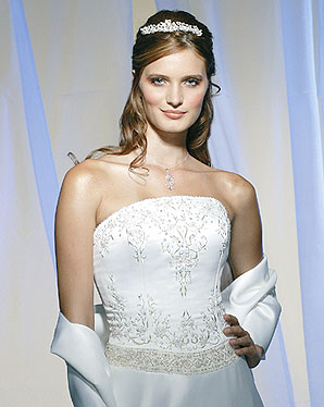 Brand New Mori Lee Wedding Dress for sale size 12 :  wedding mori lee wedding dress wedding white elegant bridal dress Mori Lee Wedding Dress 2