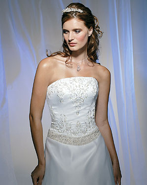 Brand New Mori Lee Wedding Dress for sale size 12 :  wedding mori lee wedding dress wedding white elegant bridal dress Mori Lee Wedding Dress 3