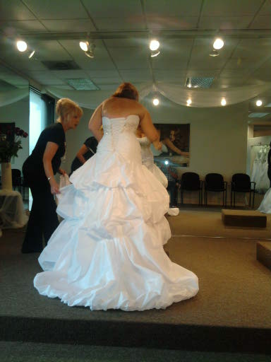 Why did you choose a dress with pick ups? :  wedding Dressssss