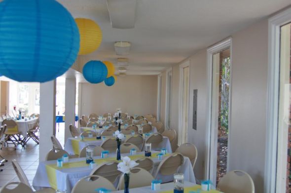 Pelican beach club house wedding in august need help !!! : wedding Setup2