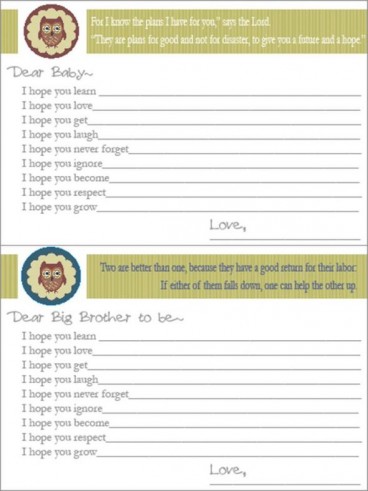 Alternatives to guestbook for baby shower? : wedding Baby Shower Cards