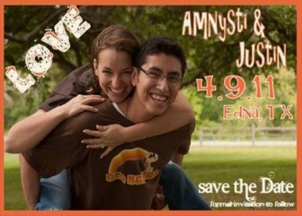 show off your completed DIY projects! : wedding SaveTheDate1