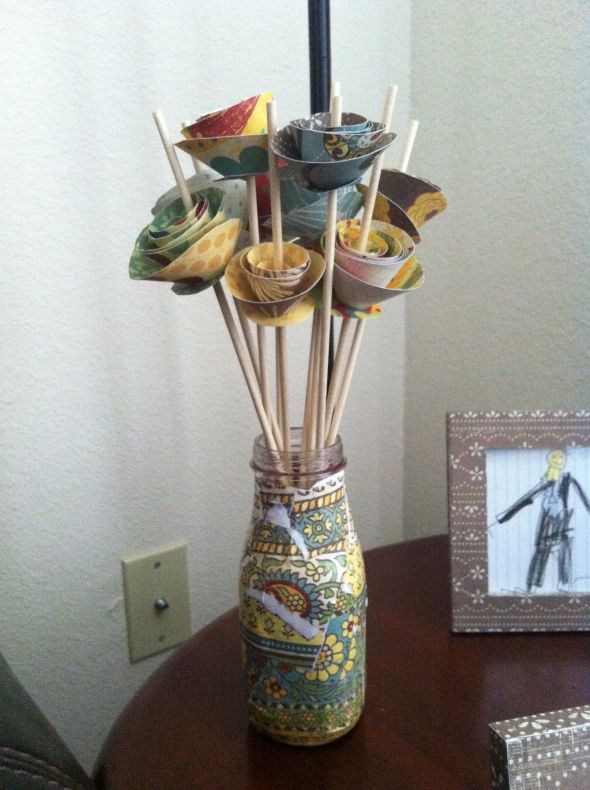 Making Our Home Ours... simple DIY's I just wanted to share! :  wedding Flowers