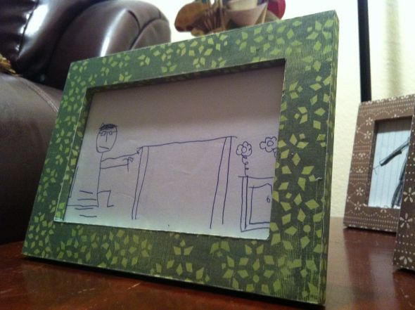 Making Our Home Ours... simple DIY's I just wanted to share! :  wedding Frame