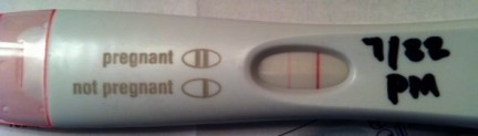 BFP!!.... *does dance* :  wedding bfp Pt Test1