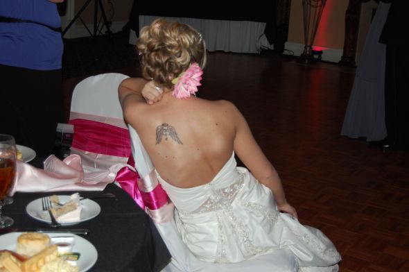 I think I hate my hair trial, thoughts? (PICS!!) :  wedding hair trial hate it ugh Back