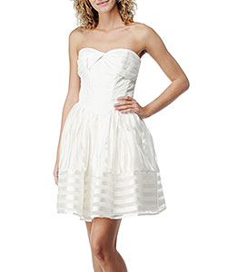 betsey johnson white dress