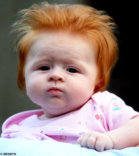 i am gonna take a pregnancy test tonight.... :  wedding Red Head Baby