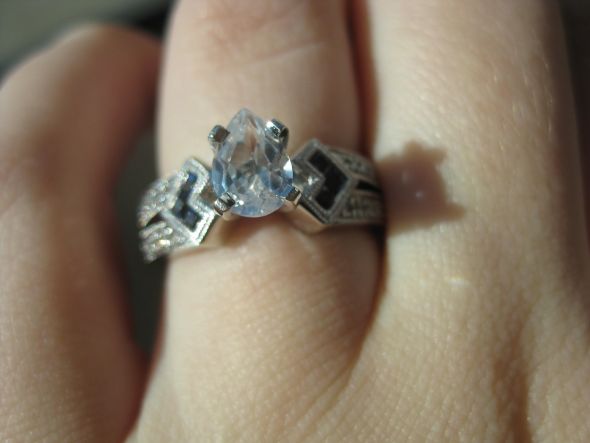 Spinoff: What shape is your center stone? :  wedding IMG 7941