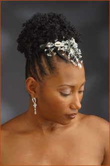 Natural Hair :  wedding natural hair curly Flat Twist With Twist Out