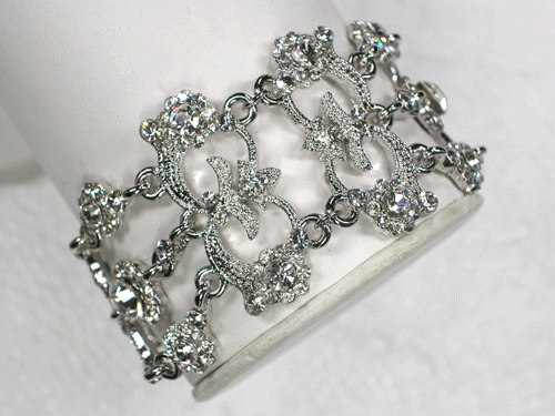 Bought my wedding shoes, earrings, and bracelet...for $65! (pic heavy) :  wedding bargain discount deal ebay bracelet shoes ivory earrings cheap frugal D101054B