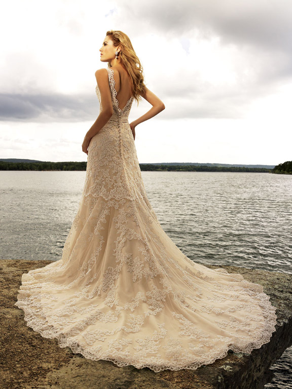 real brides wearing allure 8634? :  wedding allure 8634 1 dress lace 8634b2