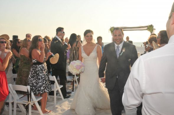 Walking back down the aisle with your new husband/wife :  wedding Lauren Adn Paul Ccs Touched Up 468