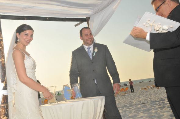  I spilled some sand during our sand ceremony bad sign Wedding 