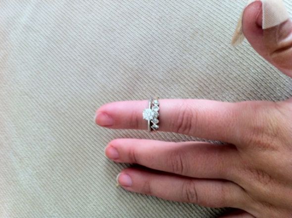 A gift from Grandma :  wedding Rings2