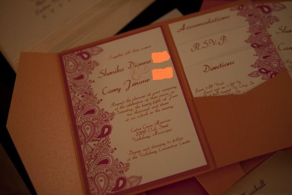 DIY Wedding Invitations wedding orange pink inspiration diy invitations