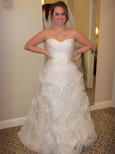 The dress is in! Do I look fat? : wedding Dress