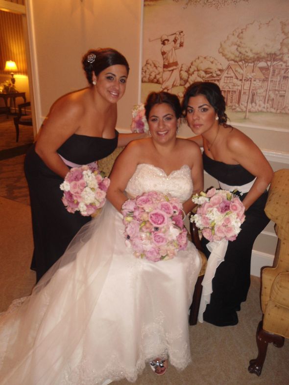 11-11-11 non-pro photos! :  wedding wedding november vintage black pink DSC04968