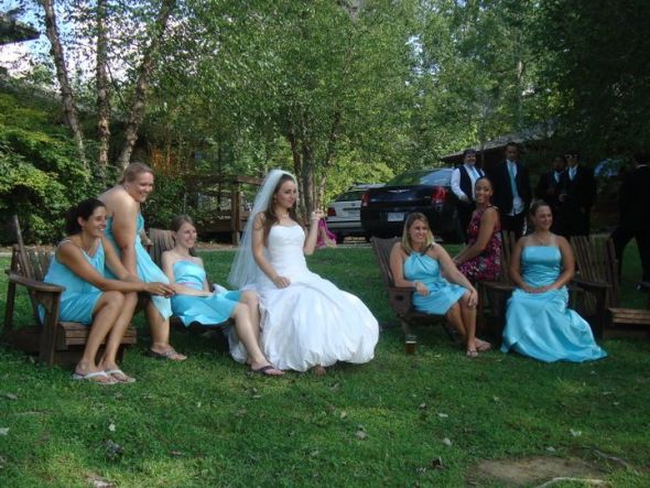 We are now McNewlyweds! :  wedding recap were married 1 not perfect wedding Wedding   My Posse