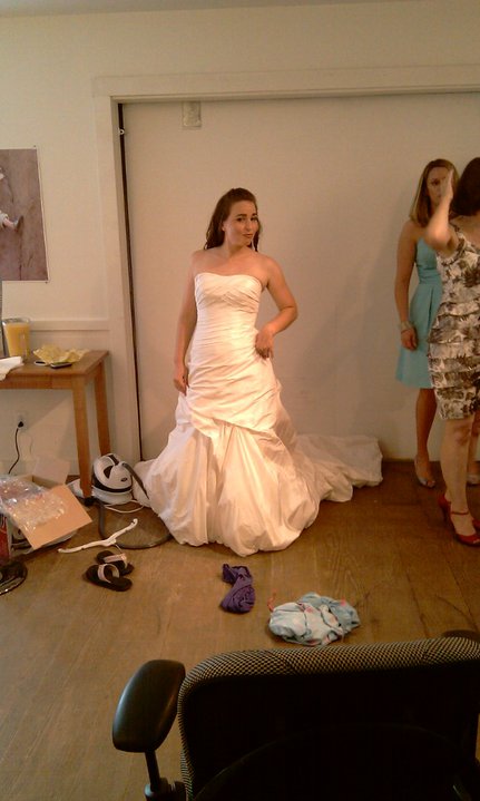 We are now McNewlyweds! :  wedding recap were married 1 not perfect wedding Wedding   Tude