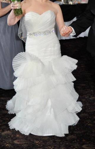 Anais Collezioni/ValStefani 'REAL' brides in these two dress! Please post pics! :  wedding trumpet gown dress mermaid val stafani anais 380970 10150517855297442 551277441 10496764 431184468 N