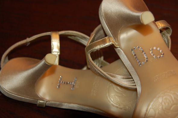 MY DIY Bridal Shoes wedding shoes DSC 2575