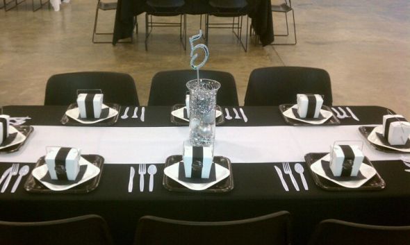  this is what they looked like in my centerpieces Black 