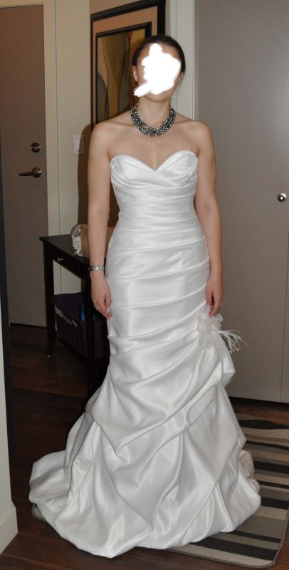 My DRESS is here!!! With pics!!! :  wedding FRONT WB