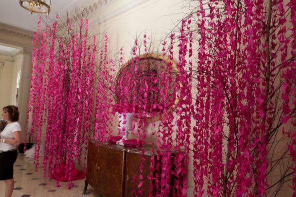 5,000 Fuchsia Pink Origami Paper Cranes :  wedding 5 000 1 fuchsia pink origami paper cranes 6056563159 471a0a9b92 O
