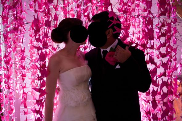5,000 Fuchsia Pink Origami Paper Cranes :  wedding 5 000 1 fuchsia pink origami paper cranes 6057352734 6c90161a08 O