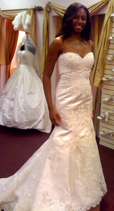 New with tags Casablanca wedding dress : wedding casablanca wedding dress ivory mermaid lace wedding dress sale Weddingdress1