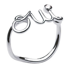 My first DIY project! :  wedding Dior Oui Ring