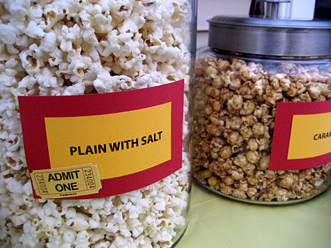 To go with my circus theme weddingâ€¦Popcorn bar anyone? :  wedding Gourmet Popcorn Bar