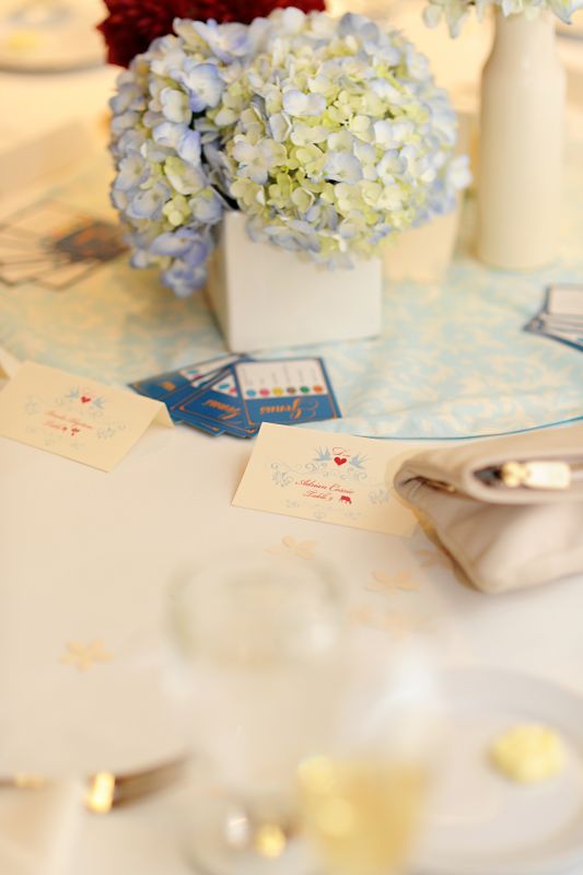 DIY Flowers, Centerpieces and Bouquets : wedding dahlias hydrangeas fiftyflowerscom wholeblossomscom samsclub diy wedding day teal blue red cake bouqet flowers reception miami Marcdiane1176