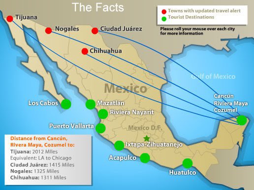 Mexico Cruise...KIDNAPPING? :  wedding Mexicomap2