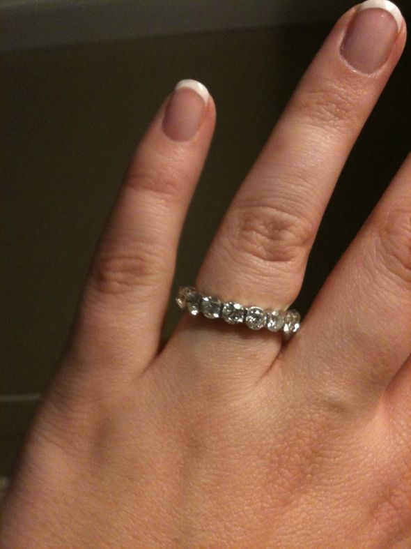 SOOO Happy : wedding Ring