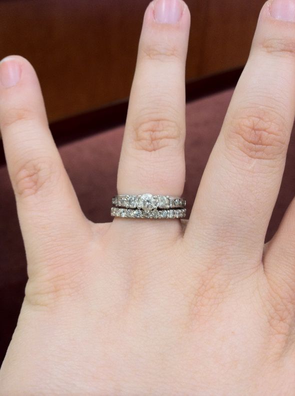 Please show me your wedding rings! :  wedding IMG 3260