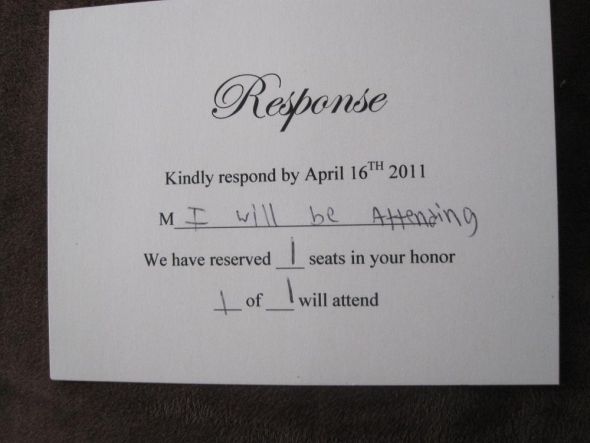 No names on RSVP wedding rsvp etiquette names Hahaha 1 year ago