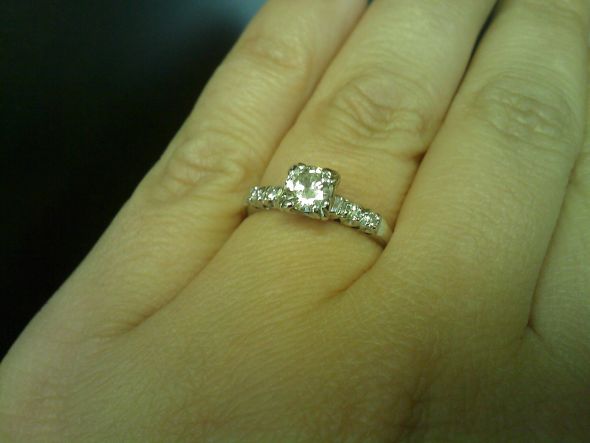 Where did your rock come from? : wedding Ring