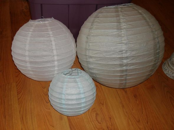I have 17 16 39 lanterns and 54 39 by 40 yards of silver tulle WANTED 