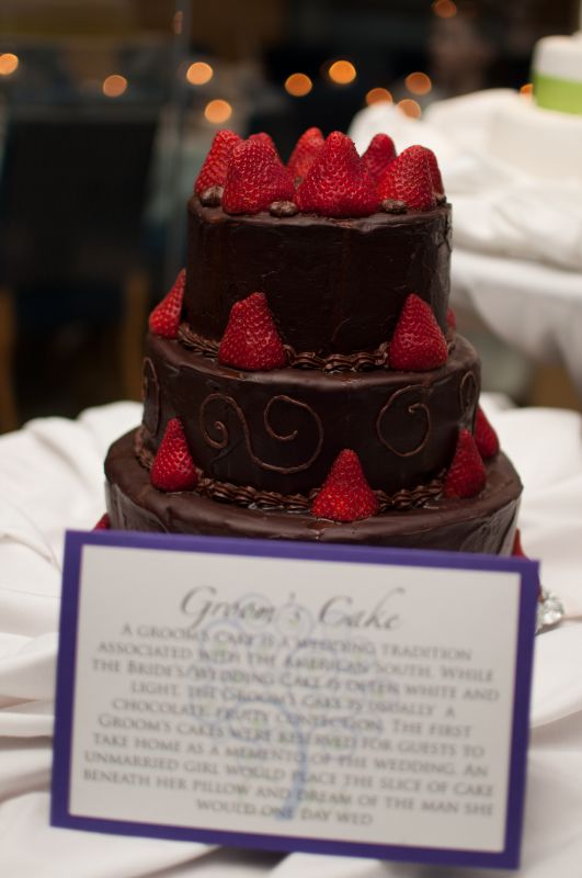 My DIY Groom's Cake