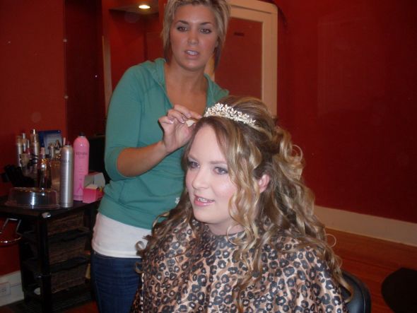 My Wedding Day Hair