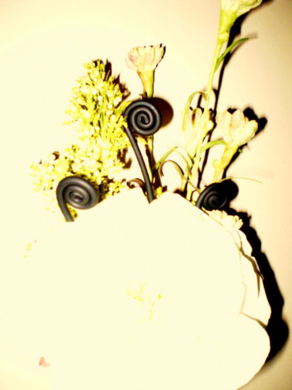 Make your own fiddleheads! :  wedding fiddleheads flower Making Fiddleheads