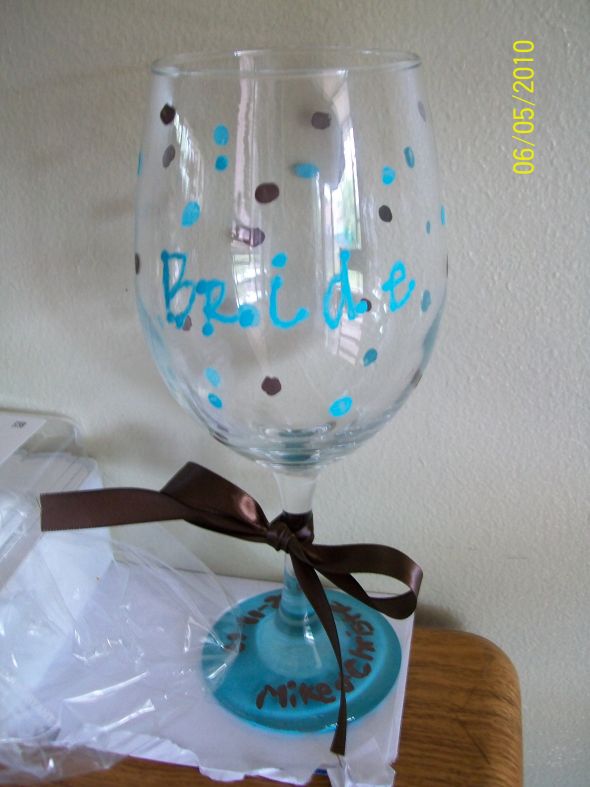 hand painted wine glasses. Hand Painted Wine Glasses