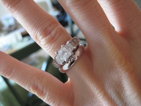 Plain Wedding Bands, Anyone? :  wedding plain wedding band IMG 3475