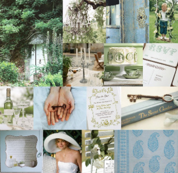 Country Themed Blue, Brown and ?? Wedding :  wedding brown country blue Bluebrown