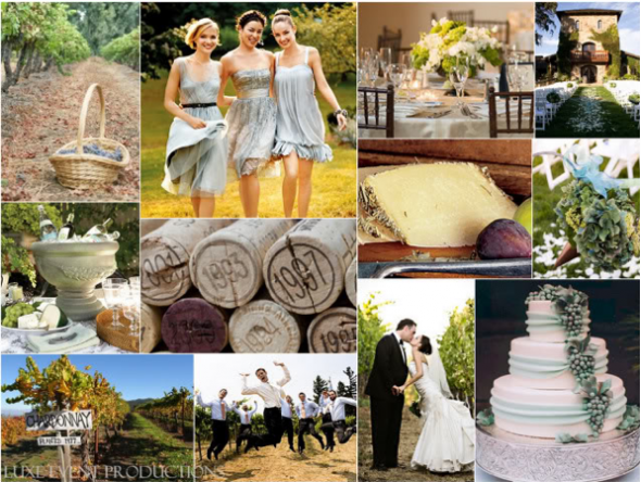 Country Themed Blue, Brown and ?? Wedding :  wedding brown country blue Greenbluebrown
