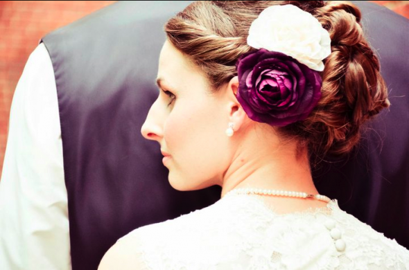 My Honey & Lavender wedding Pt. 2: The Good Stuff (I LOVE these pics!) :  wedding paper hearts photography annapolis honey and lavender lace dress yellow bridesmaid dresses Hairflowers