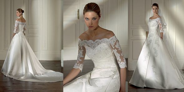 Pronovias Wedding Dress Quality :  wedding pronovias pronovias femina price quality satin material feedback Nereida 0 2008